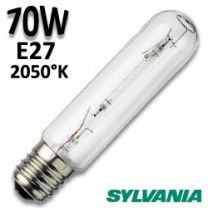 Ampoule tubulaire claire SYLVANIA SHP-T 70W E27