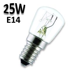 Ampoule de four E14 avec socle 25W, degrés de haute température