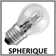 Lampes sphérique halogène E14/E27/B22