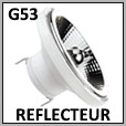Lampe LED réflecteur G53  basse tension